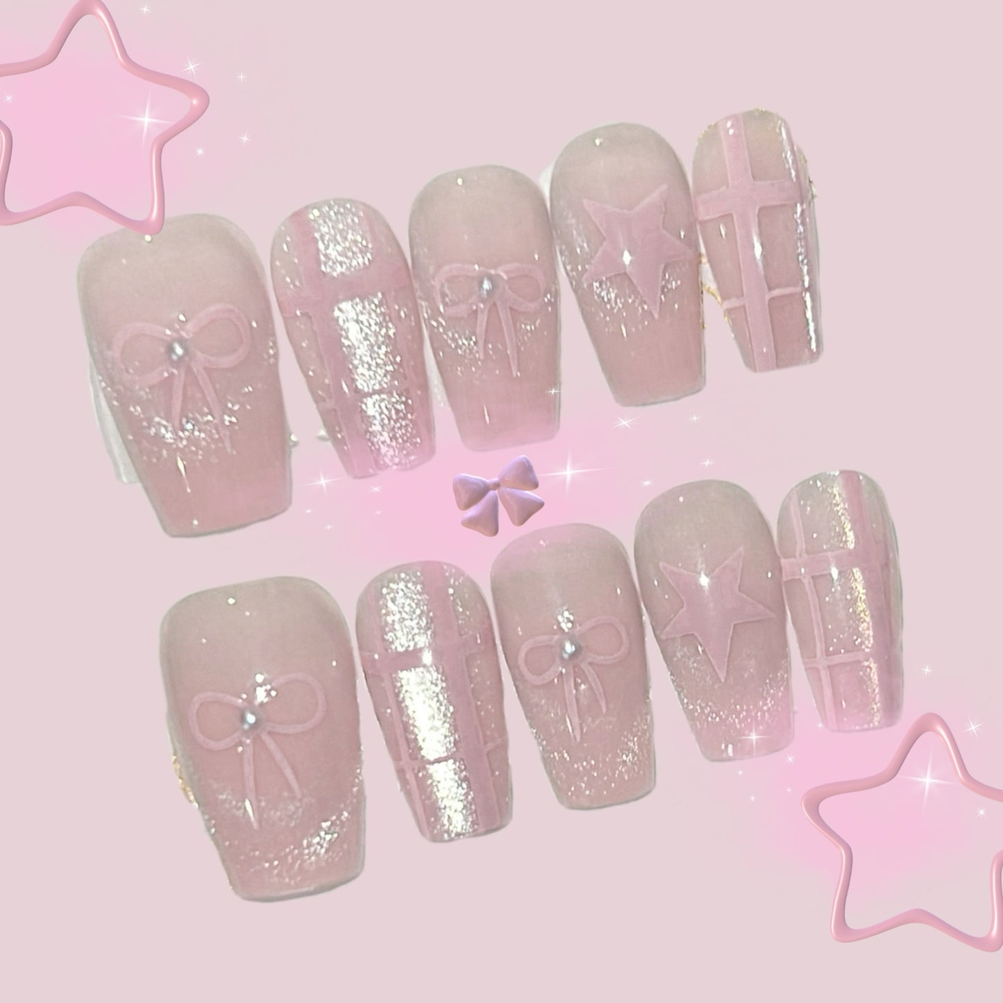 Fairy Glitter Bow