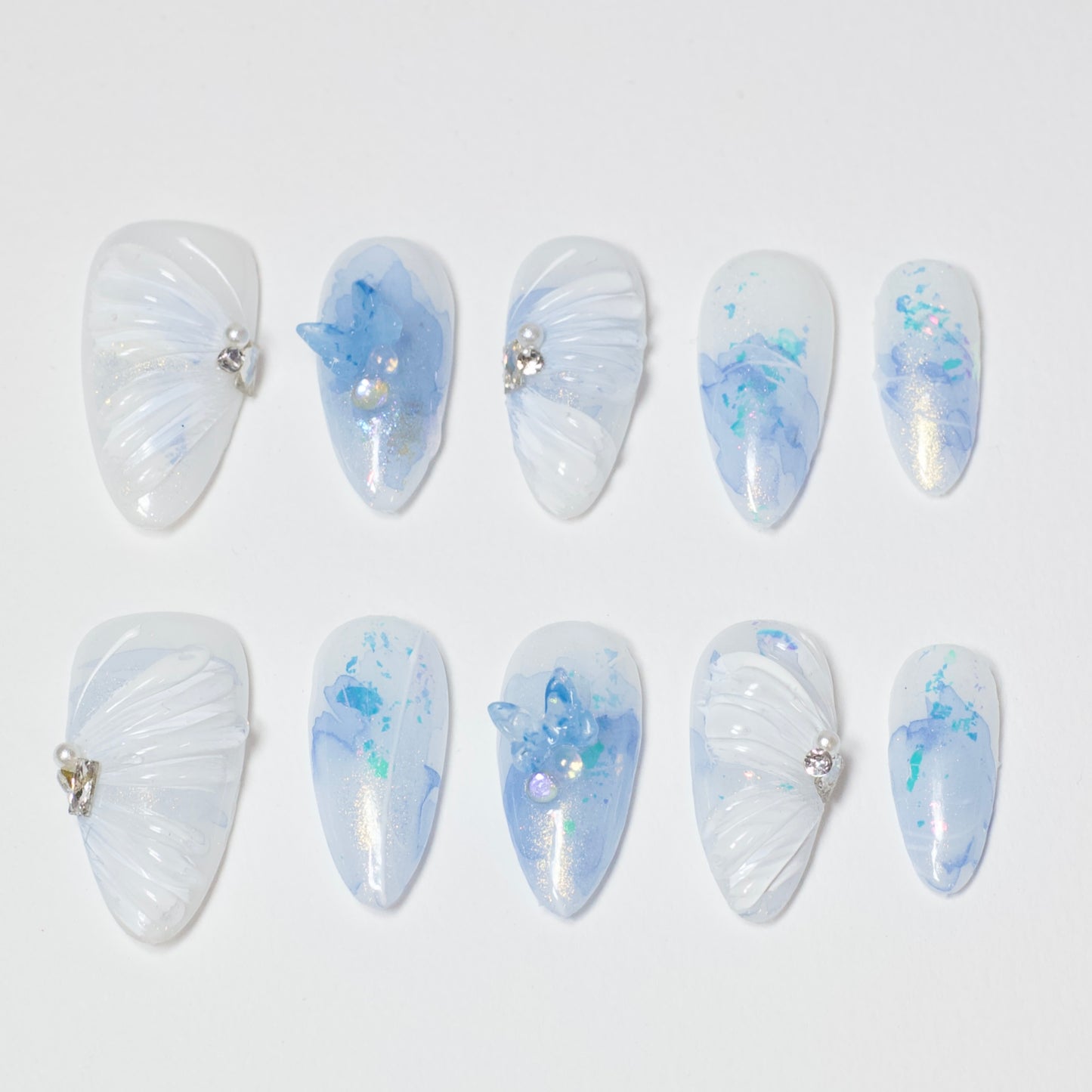 Icy Blue Elegance