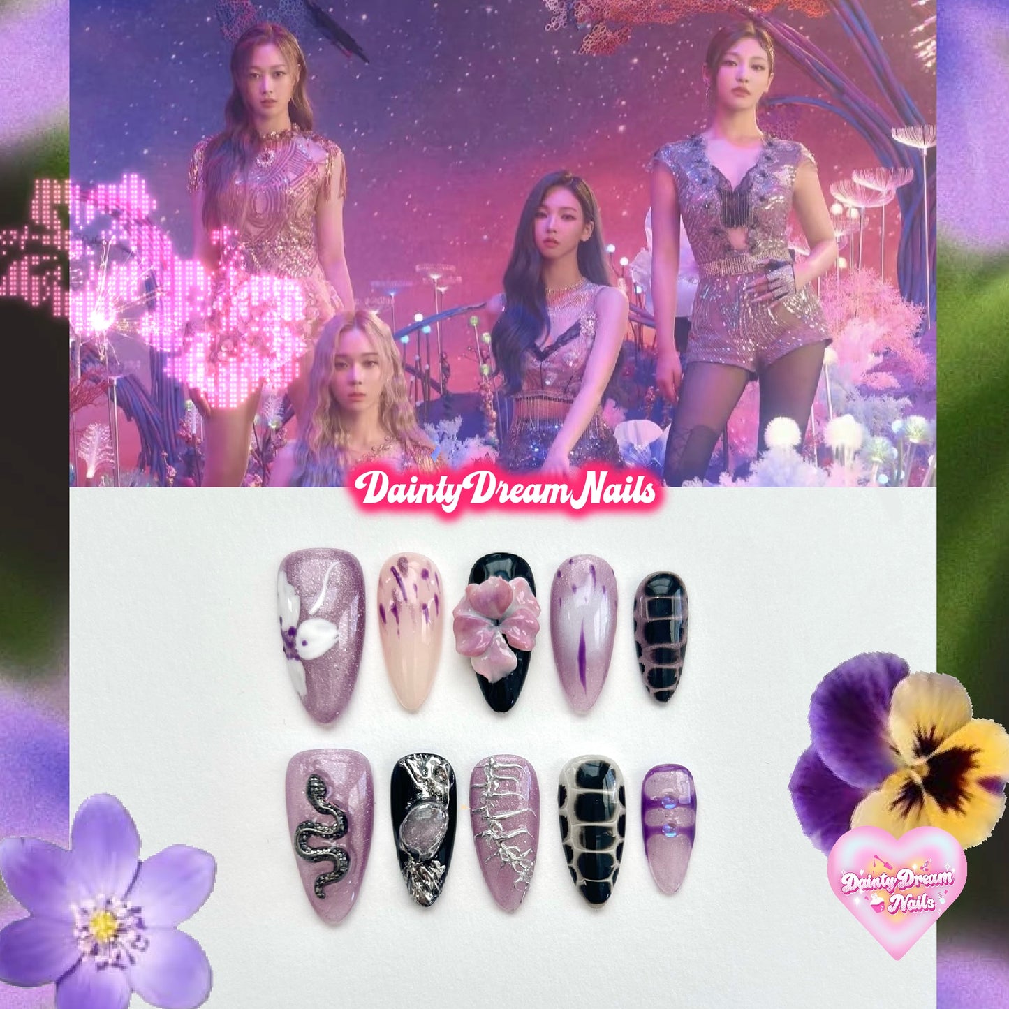 Cyber Lilac Fantasy