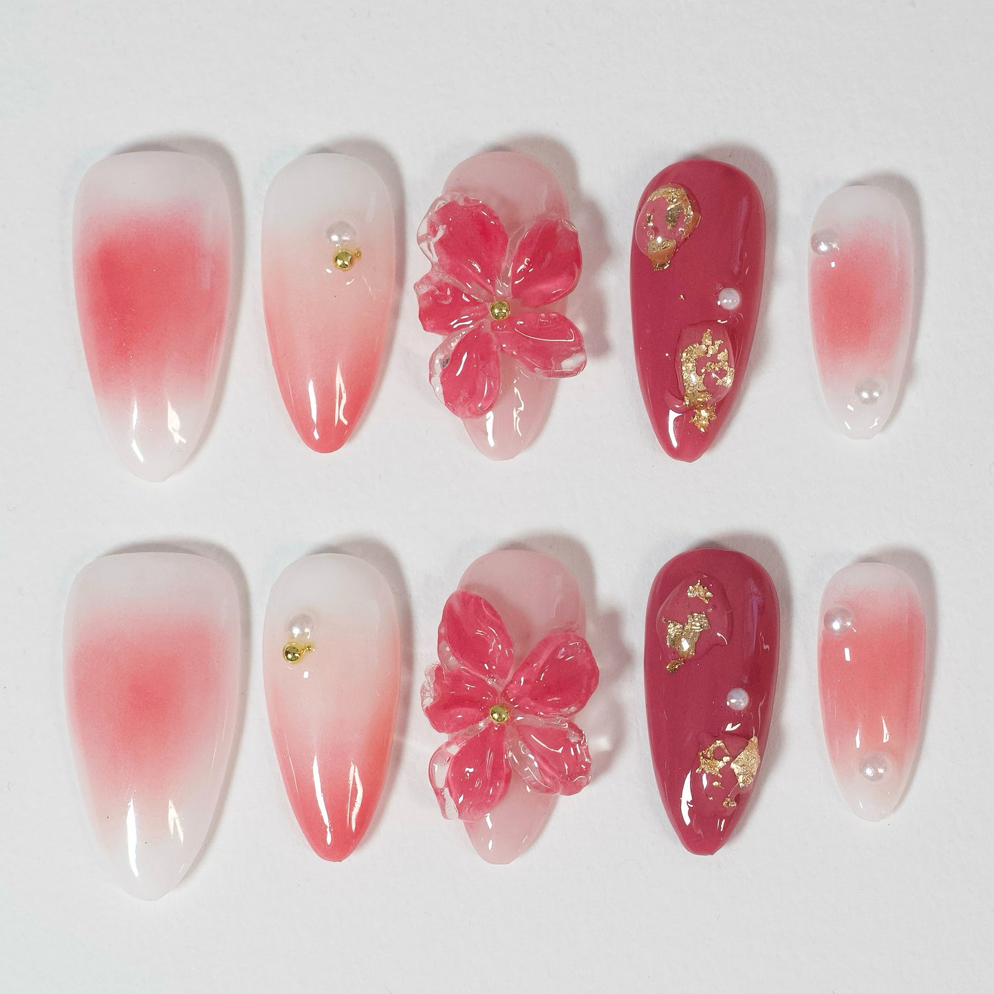 Rosy Blossom Charm